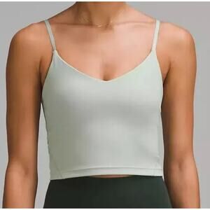 lululemon Align™ Cropped Cami Tank Top  Light size 2 A/B Cup Yoga Pilates Lounge